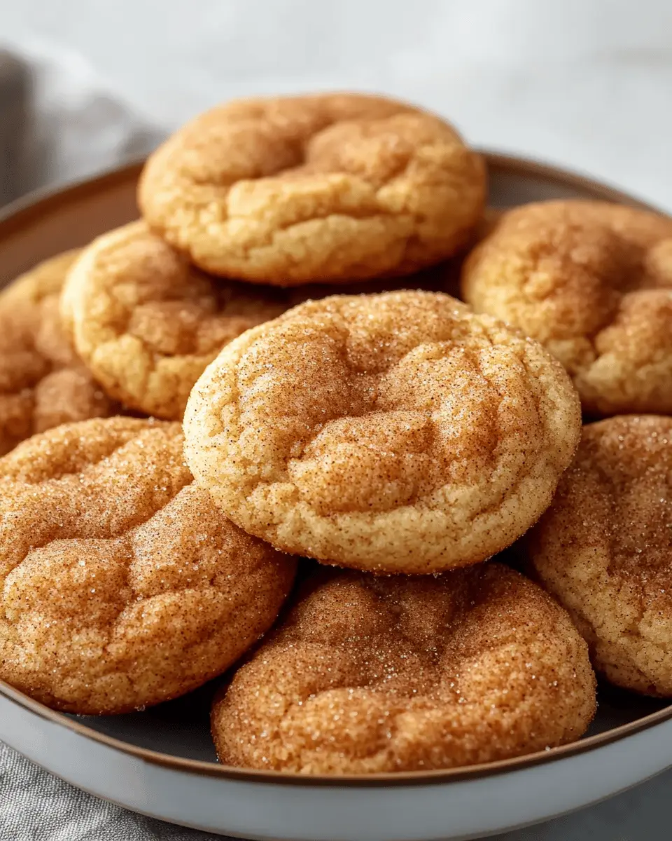 Brown Butter Snickerdoodles First Image First Image