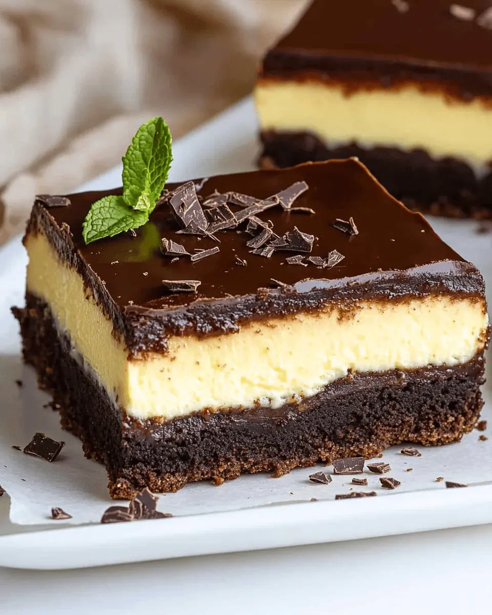 Boston Cream Brownies Recipe First Image First Image