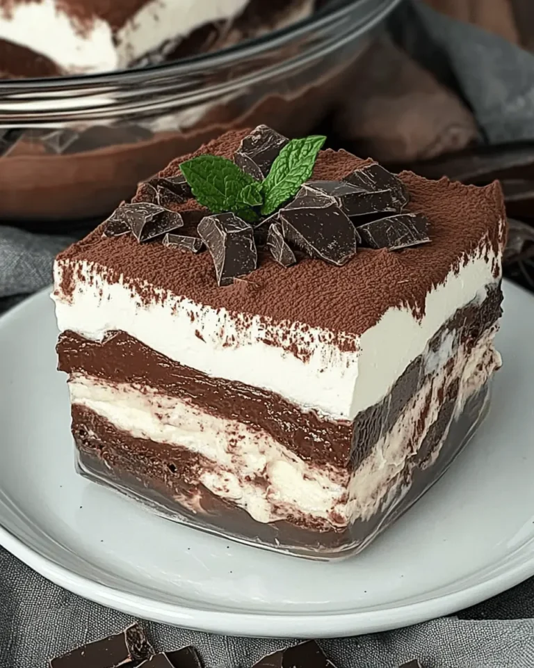 Keto Chocolate Lasagna Dessert First Image First Image