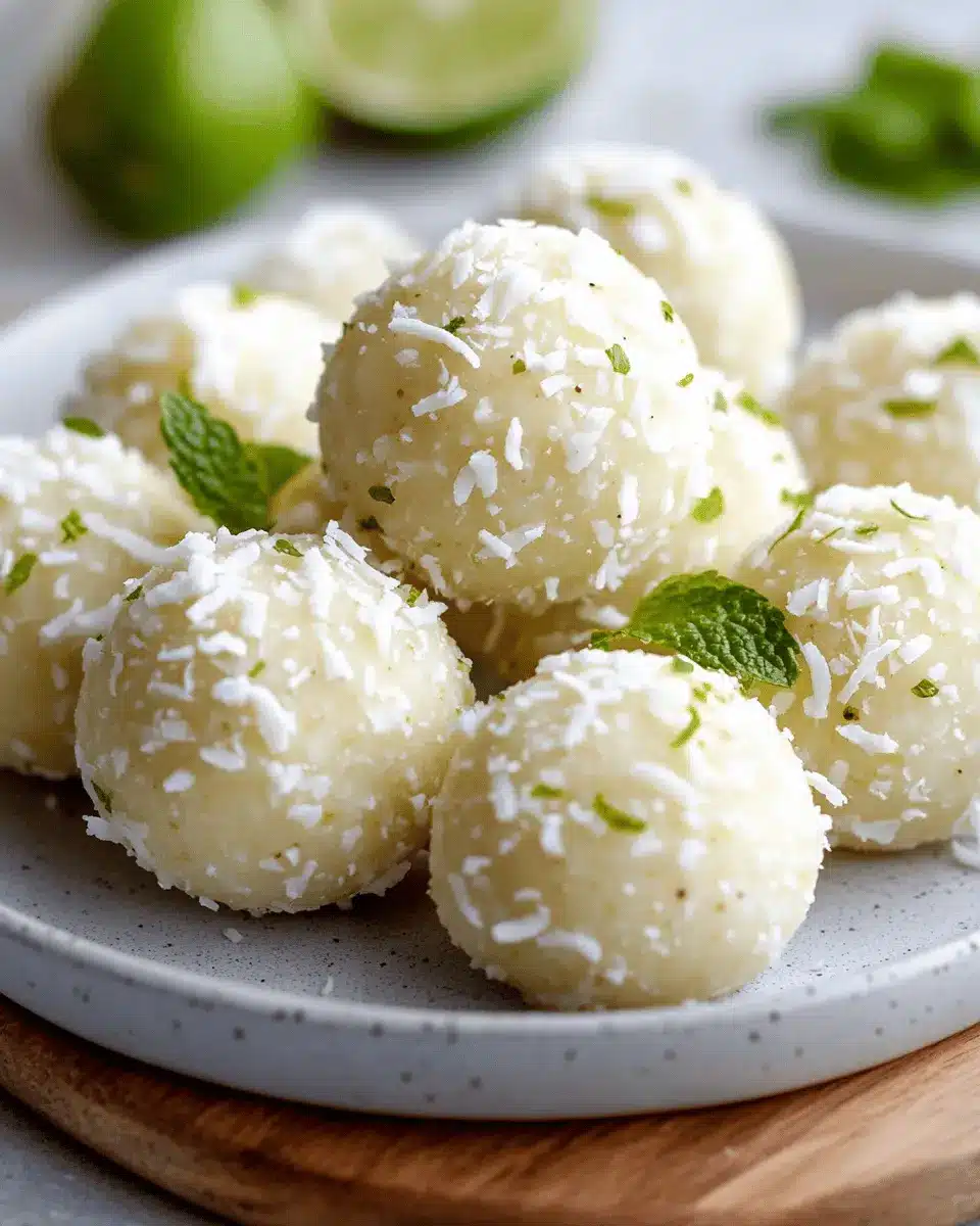 Coconut Lime MCT Oil Fat Bombs – Keto Clean Energy First Image First Image