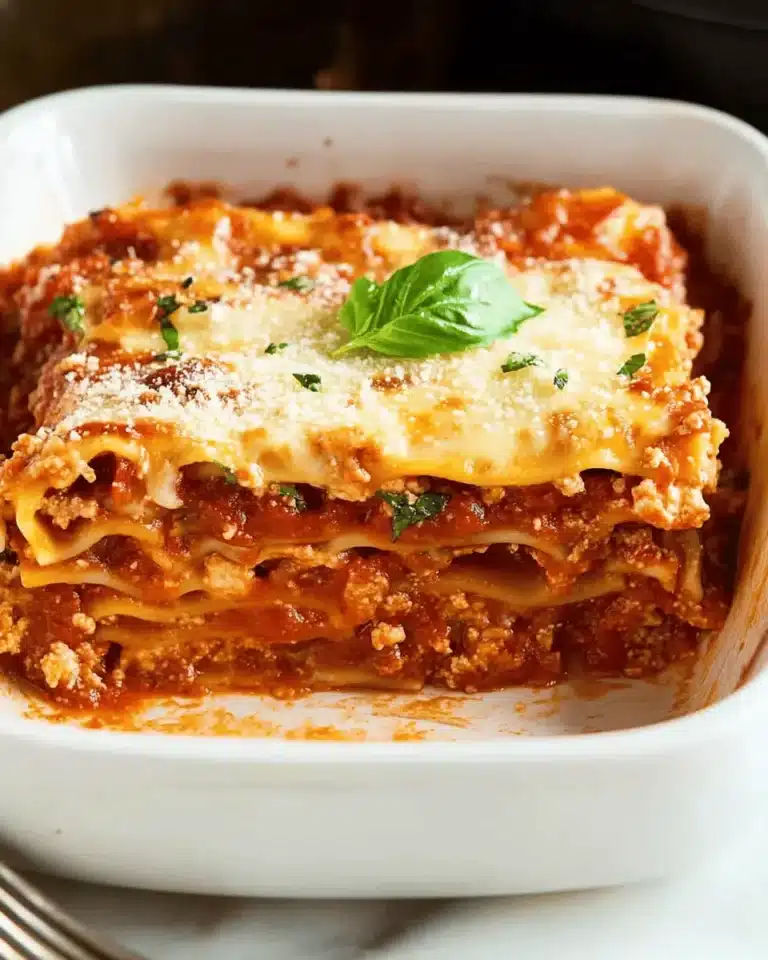Lasagna Recipe First Image First Image