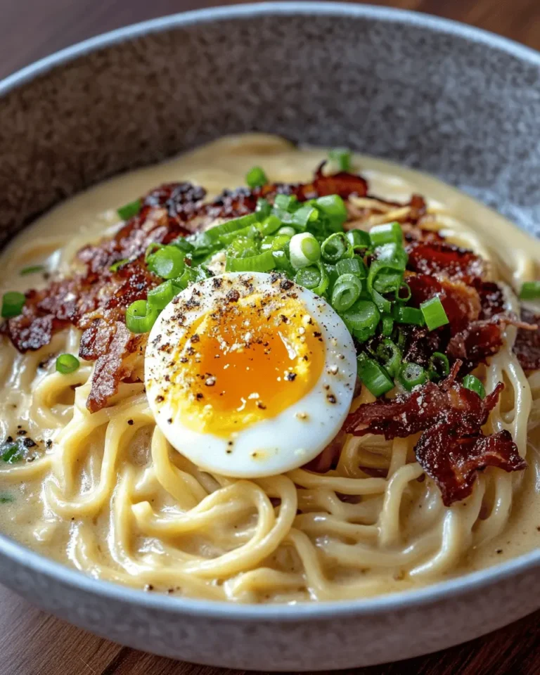 Miso Ramen Carbonara First Image First Image