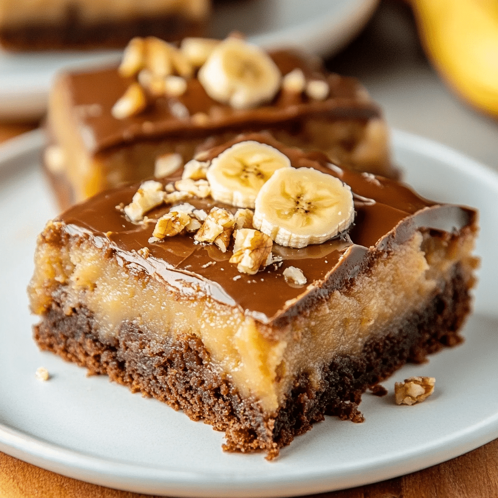 Banana Bread Brownies