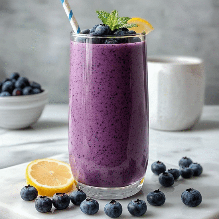 Blueberry Protein Shake