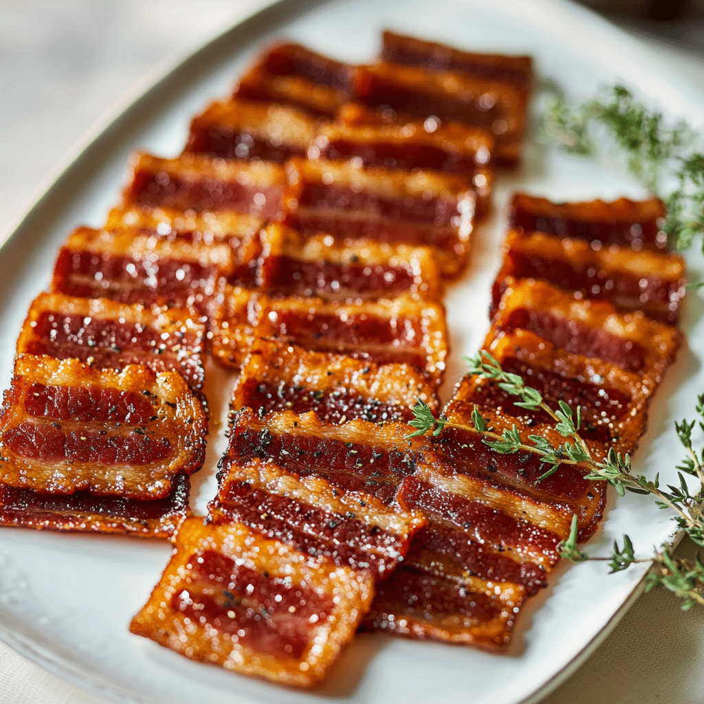 Irresistible and Easy Candied Bacon Crackers