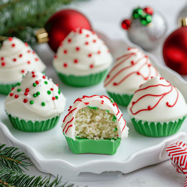 Little Debbie Christmas Tree Cake Truffles