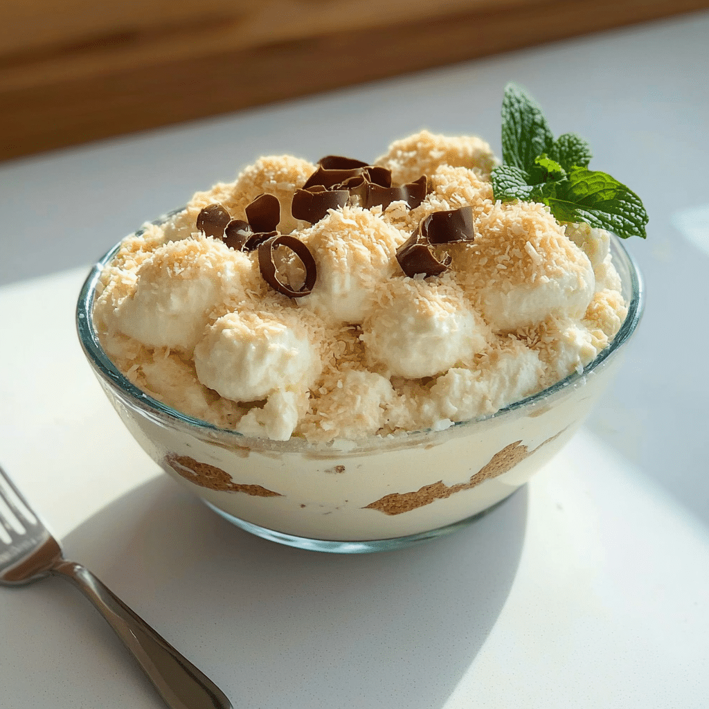 Raffaello Coconut Tiramisu Recipe