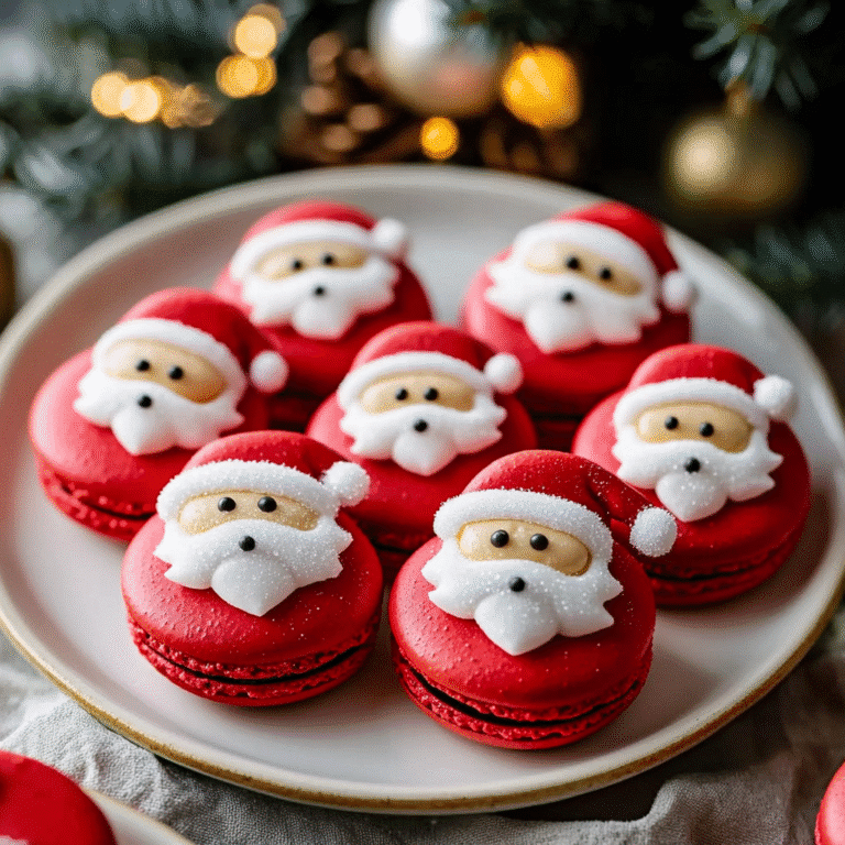 Santa Claus Macarons