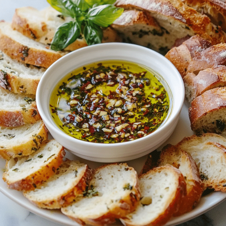 Viral Bread Dipping Oil