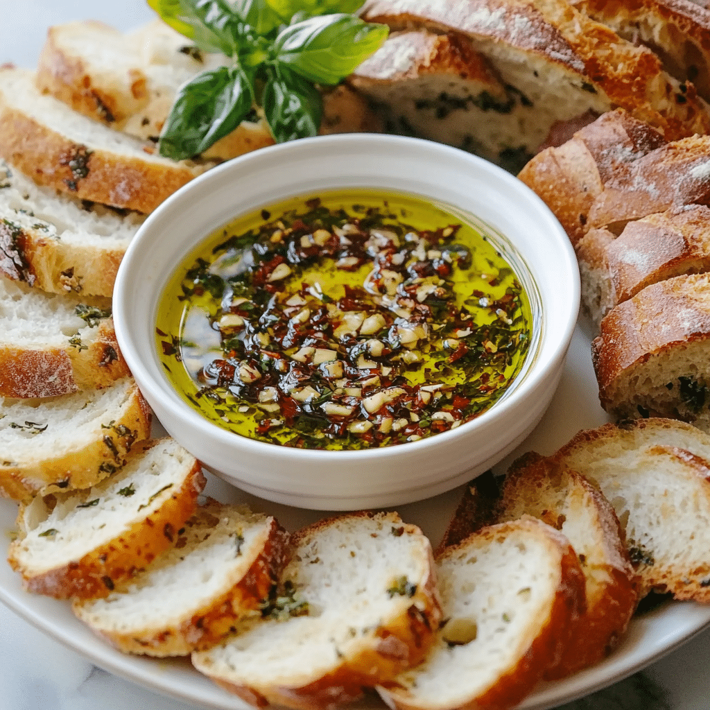 Viral Bread Dipping Oil