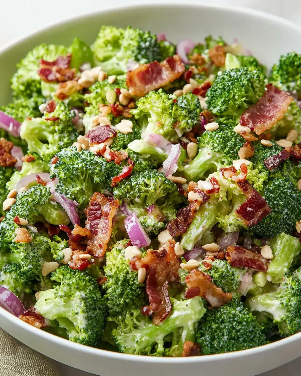 Broccoli Salad with Bacon First Image First Image