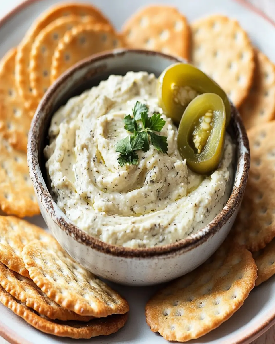 Three-Cheese Pepperoncini Spread First Image First Image