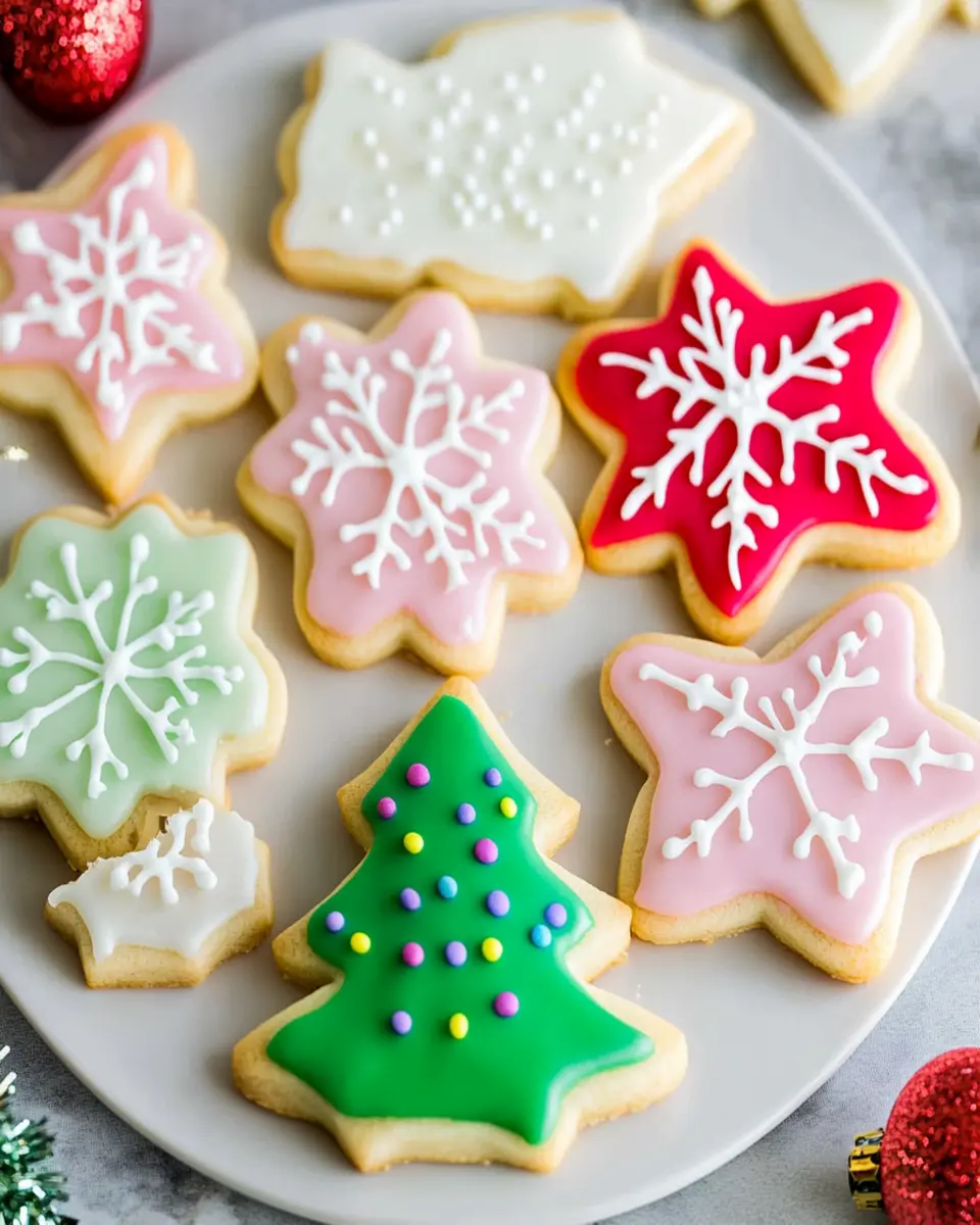 Frosted Cutout Sugar Cookies First Image First Image
