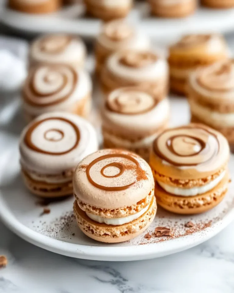 Cinnamon Roll Macarons First Image First Image
