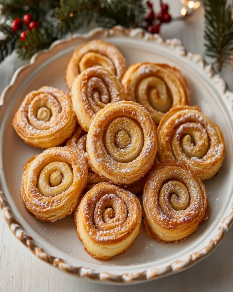Puff Pastry Christmas Palmiers First Image First Image