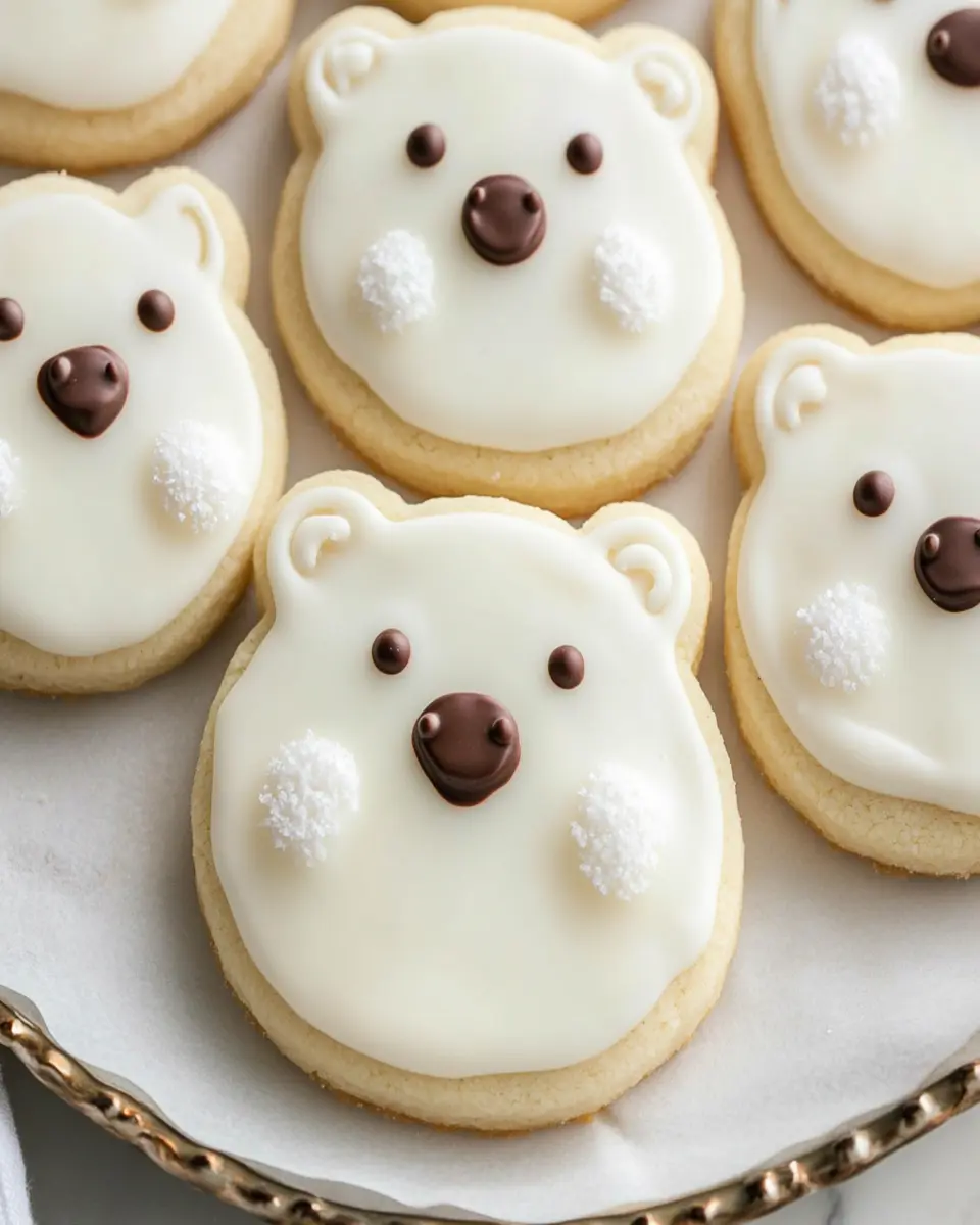 Polar Bear Cookies First Image First Image