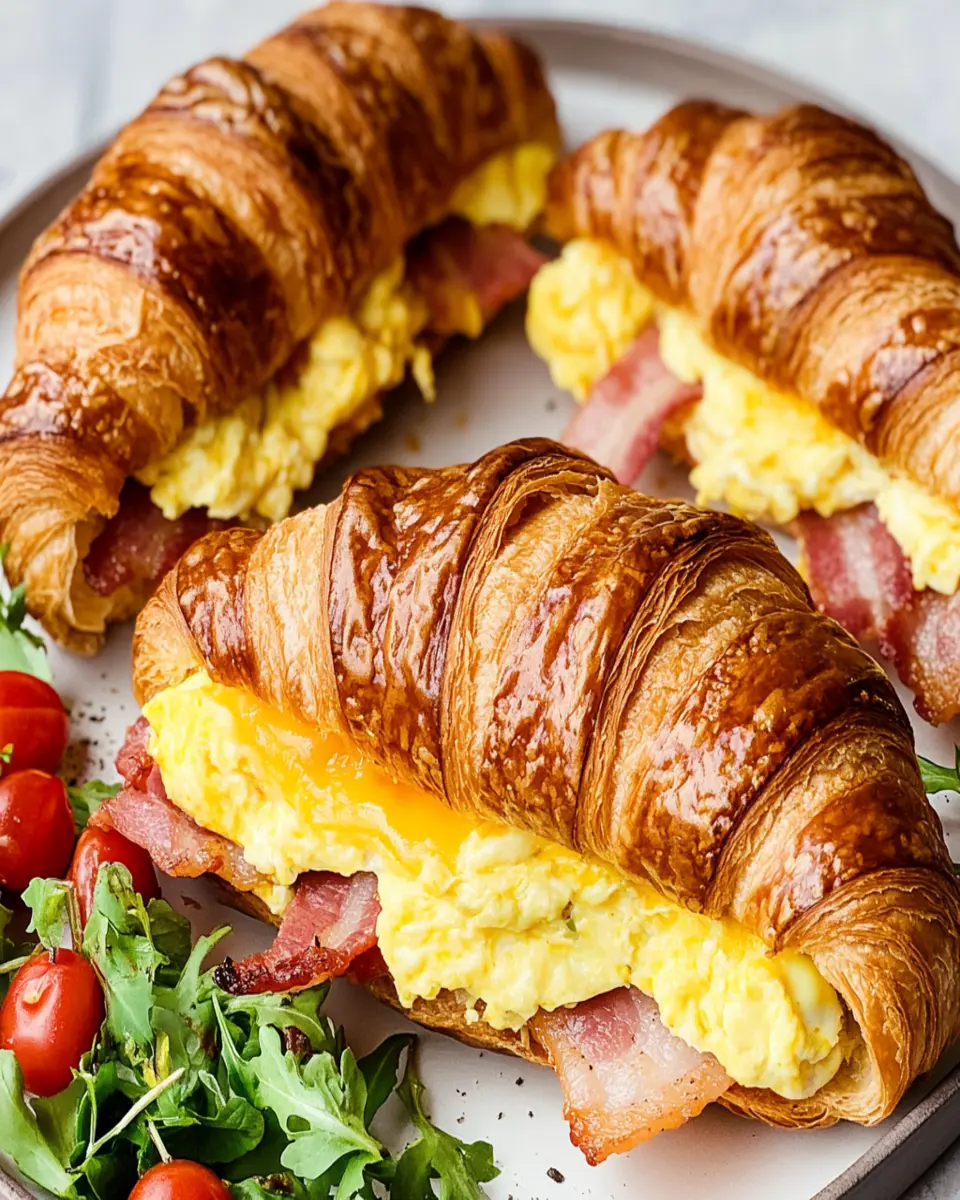 Croissant Breakfast Sandwich First Image First Image