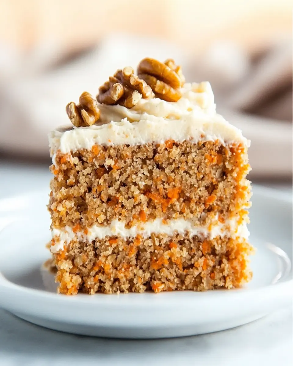 Healthy Oatmeal Carrot Cake First Image First Image