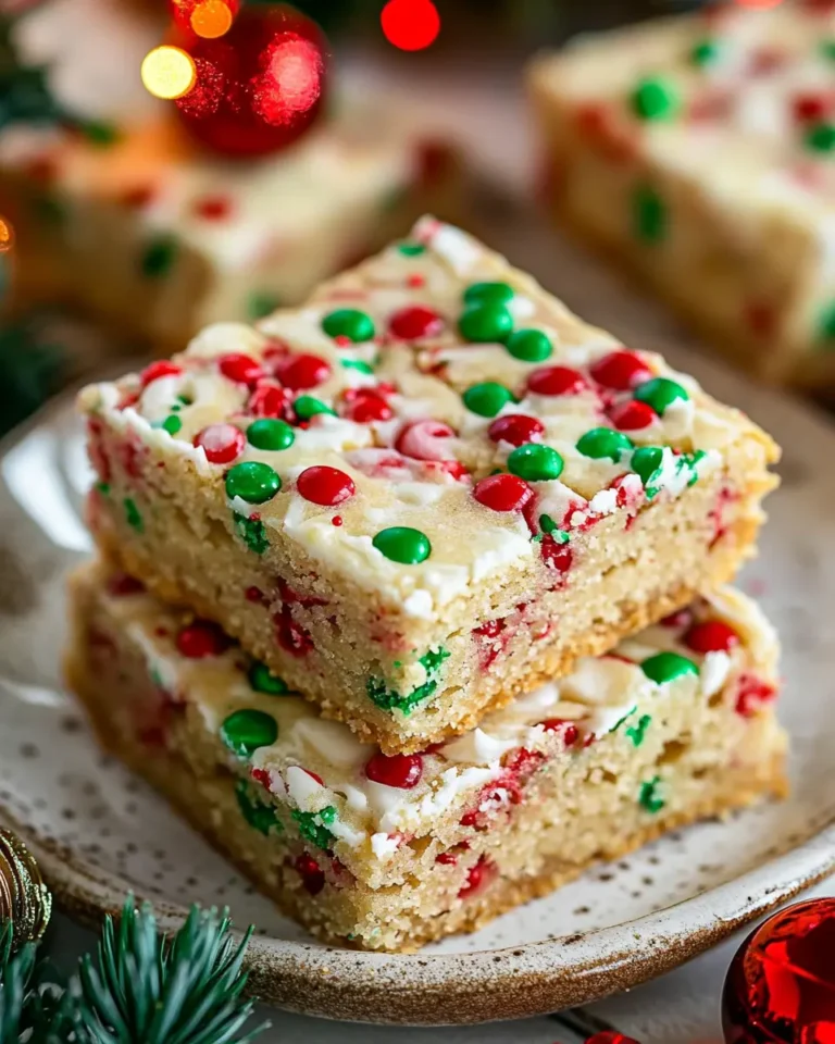 Best Christmas Cookie Bars Recipe First Image First Image