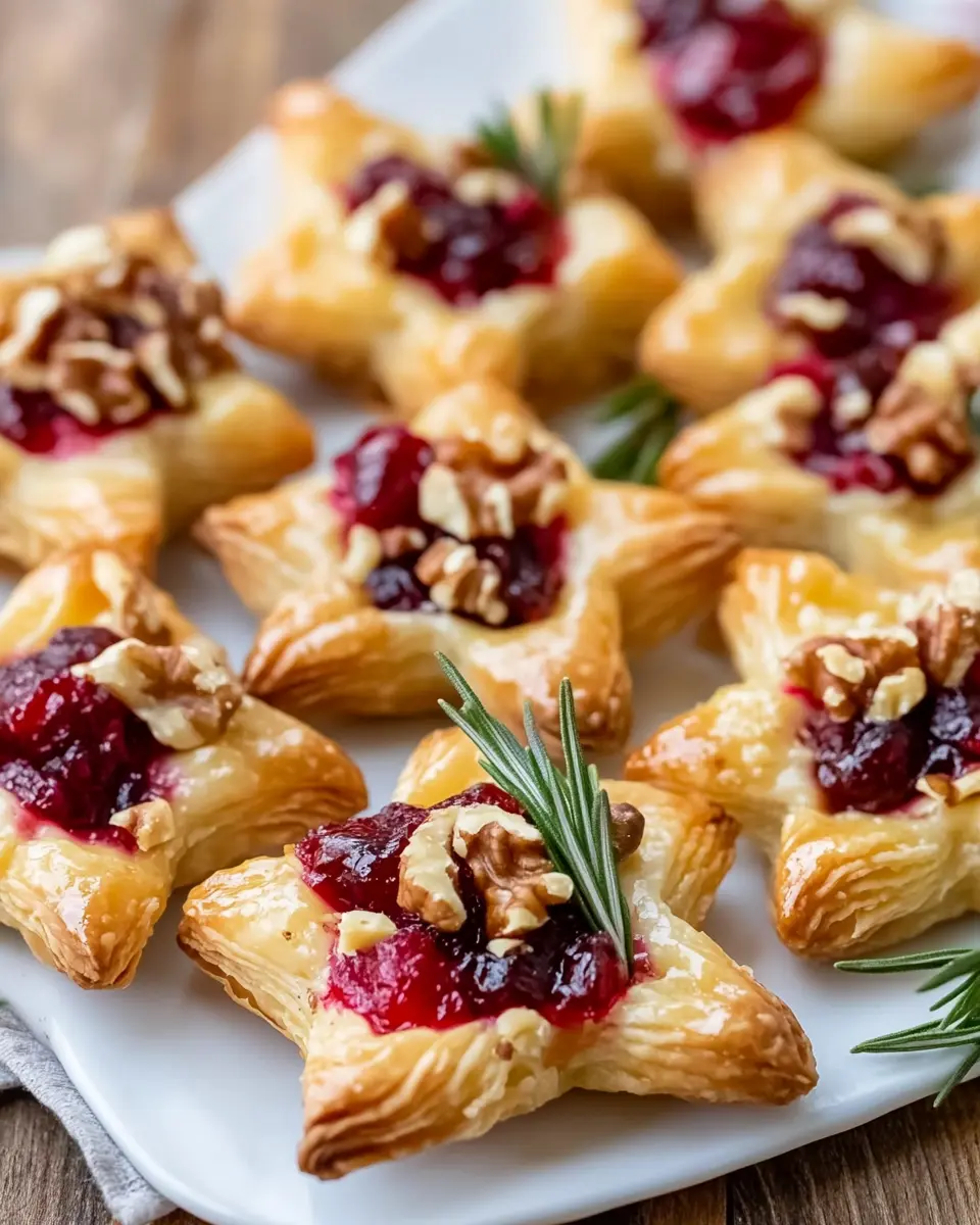 Cranberry Brie Star Bites First Image First Image