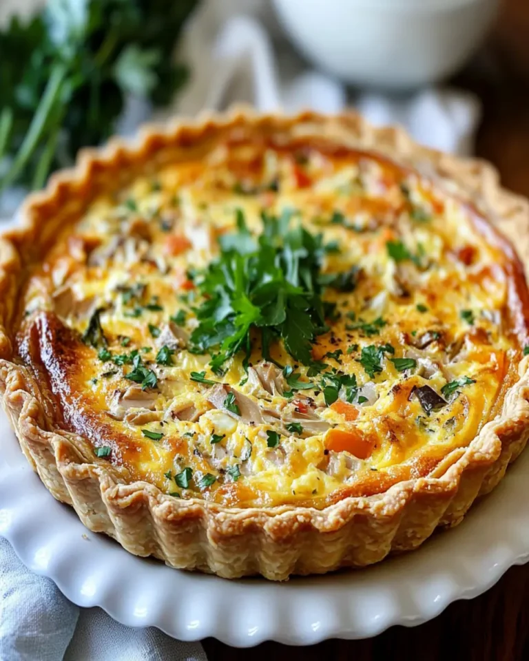 Easy Tuna Breakfast Quiche First Image First Image