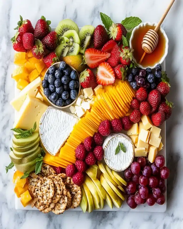 Fruit and Cheese Platter First Image First Image