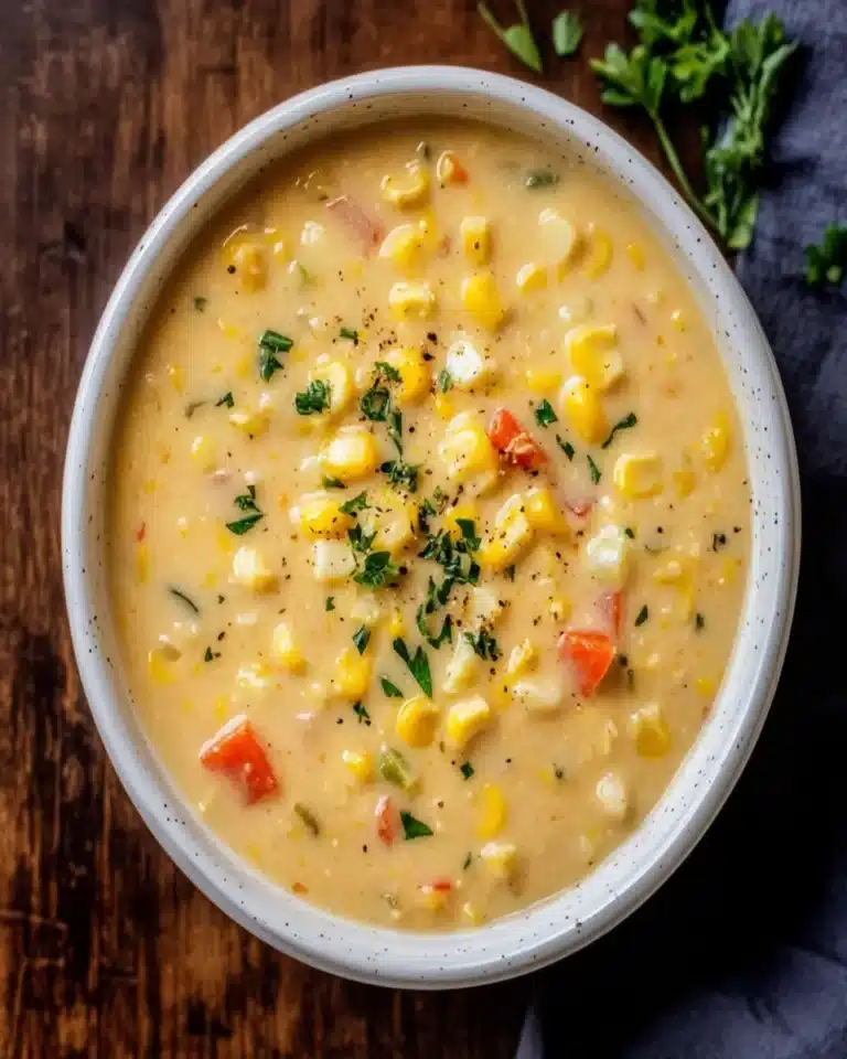 Vegan Sweet Corn & Miso Chowder First Image First Image