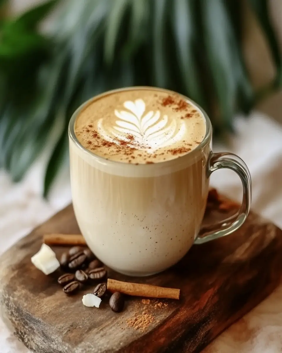 Coconut Milk Latte First Image First Image