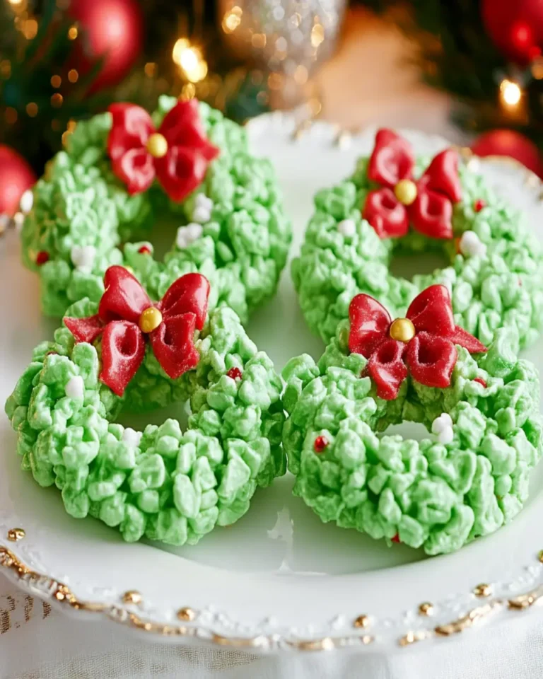 Marshmallow Christmas Cornflake Wreaths First Image First Image
