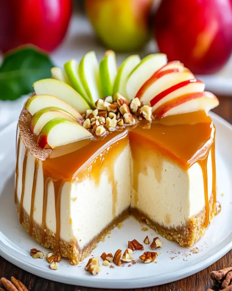 Caramel Apple Cheesecake First Image First Image