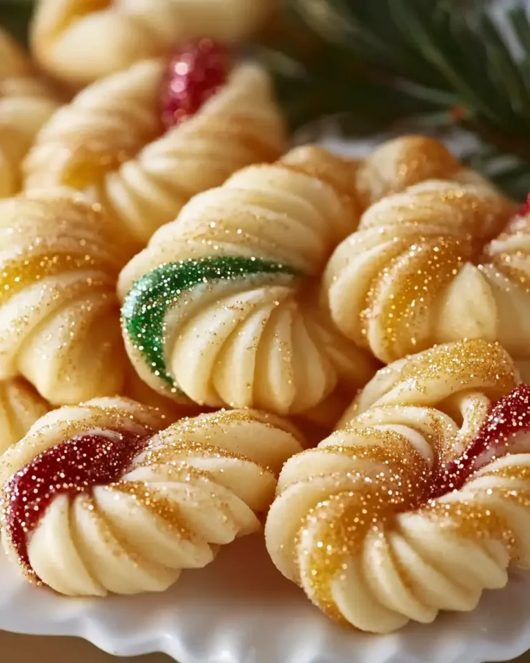 Twisted Christmas Cookies with Almond & Citrus Icing First Image First Image
