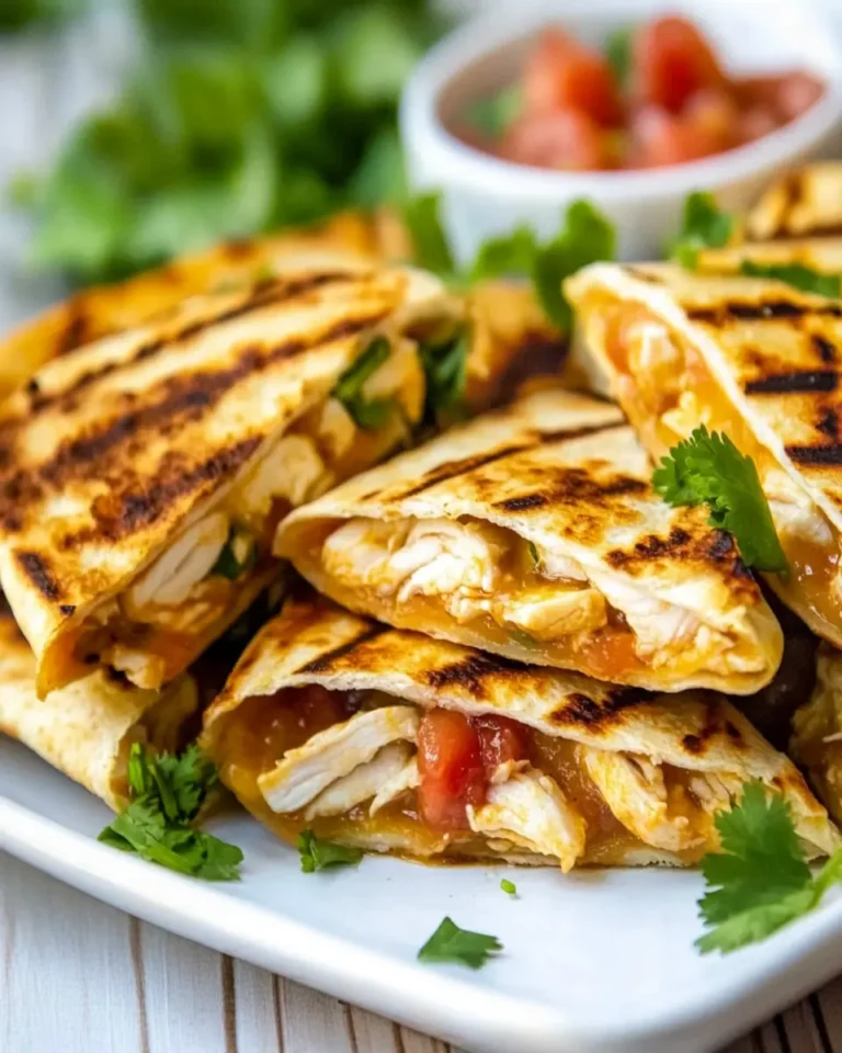 Mini Chicken Quesadillas First Image First Image