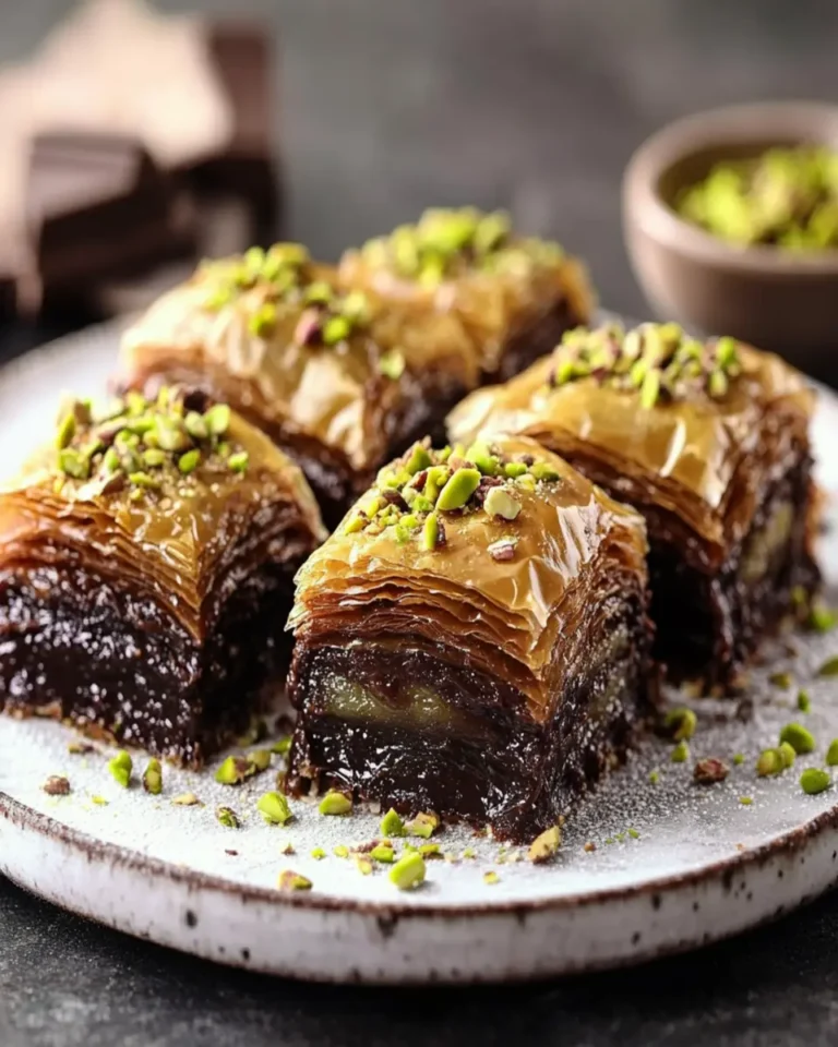 Chocolate Baklava with Parmida Chocolate Spread First Image First Image