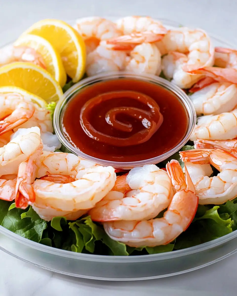 Snowy Shrimp Cocktail Ring First Image First Image