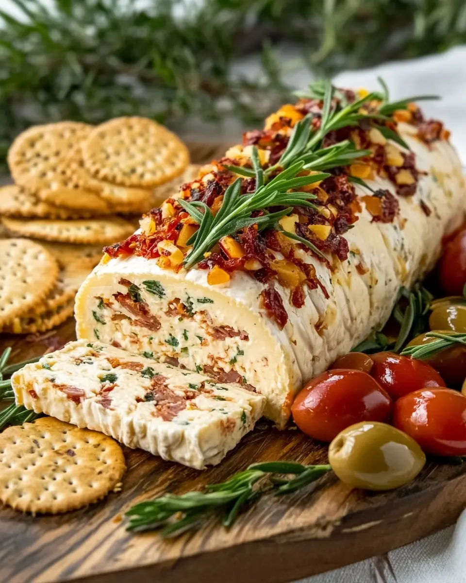 Italian Cheese Log First Image First Image