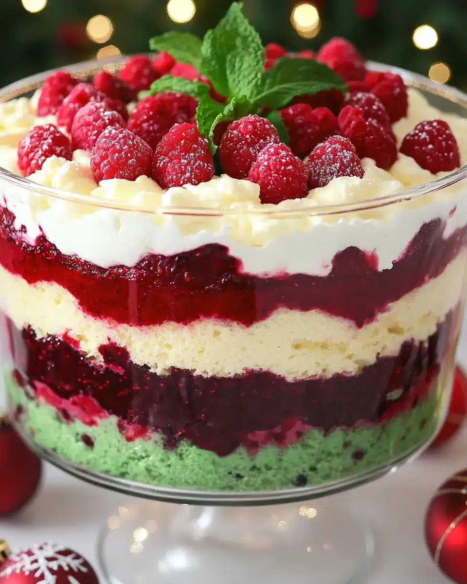 Christmas Trifle Dessert First Image First Image