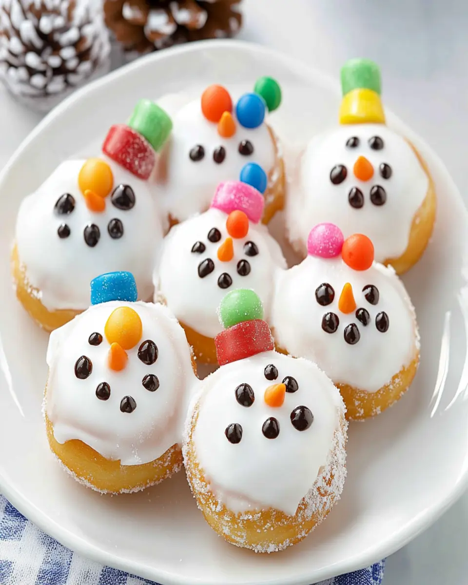 SNOWMAN DONUTS First Image First Image