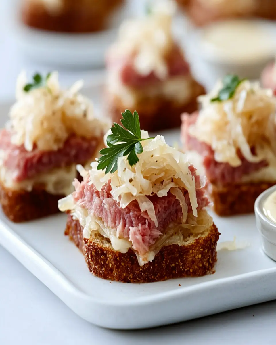 Mini Reuben Bites First Image First Image