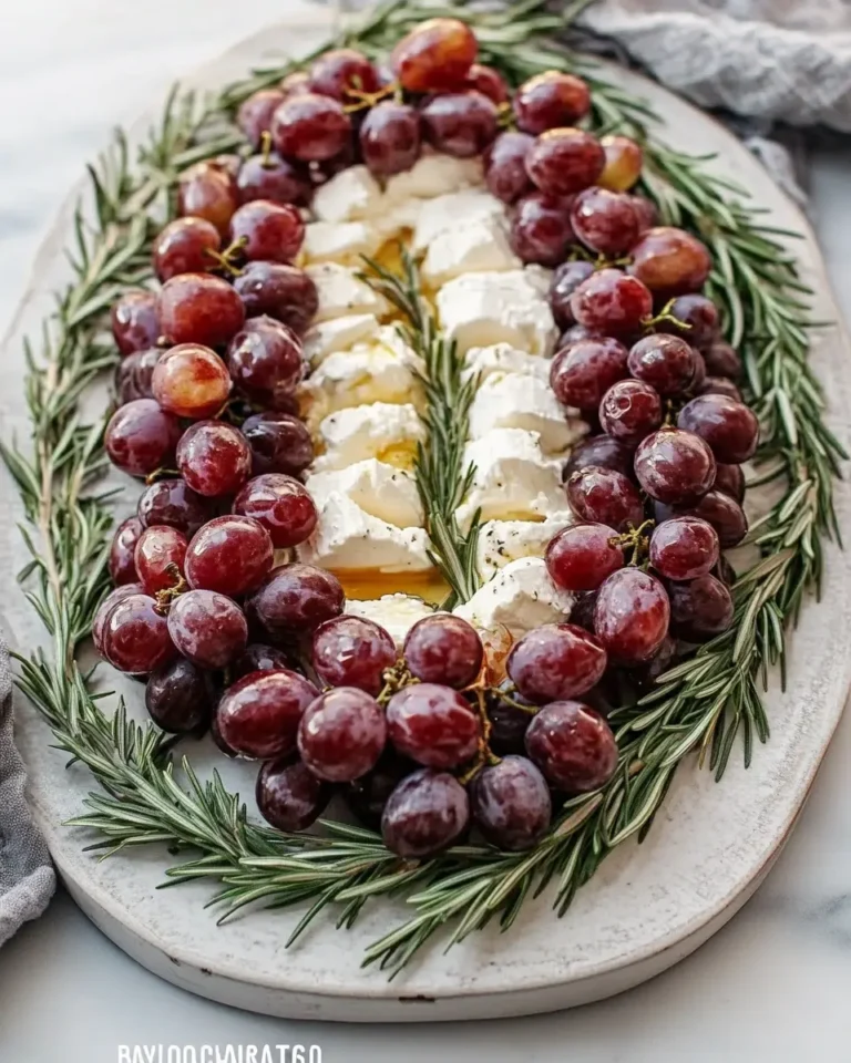 Roasted Grape & Rosemary Feta Garland First Image First Image
