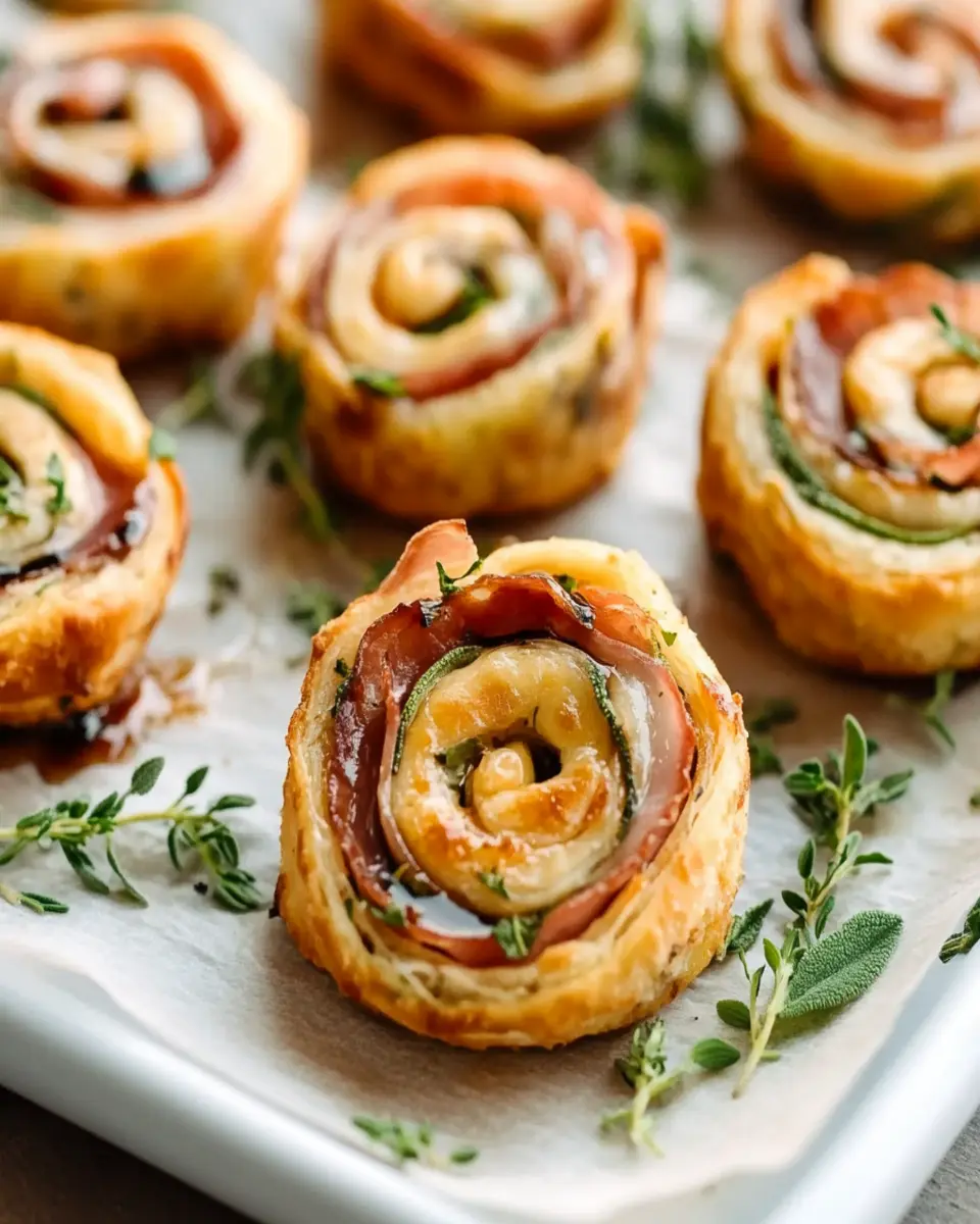 Sage & Prosciutto Pinwheels First Image First Image