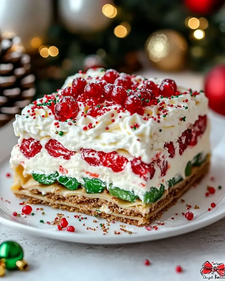 Christmas Dessert Lasagna First Image First Image