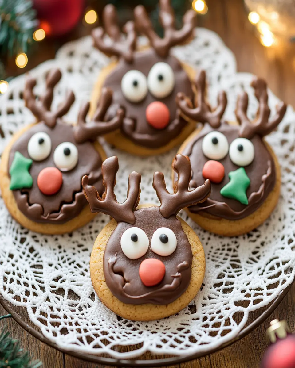 Reindeer Cookies First Image First Image