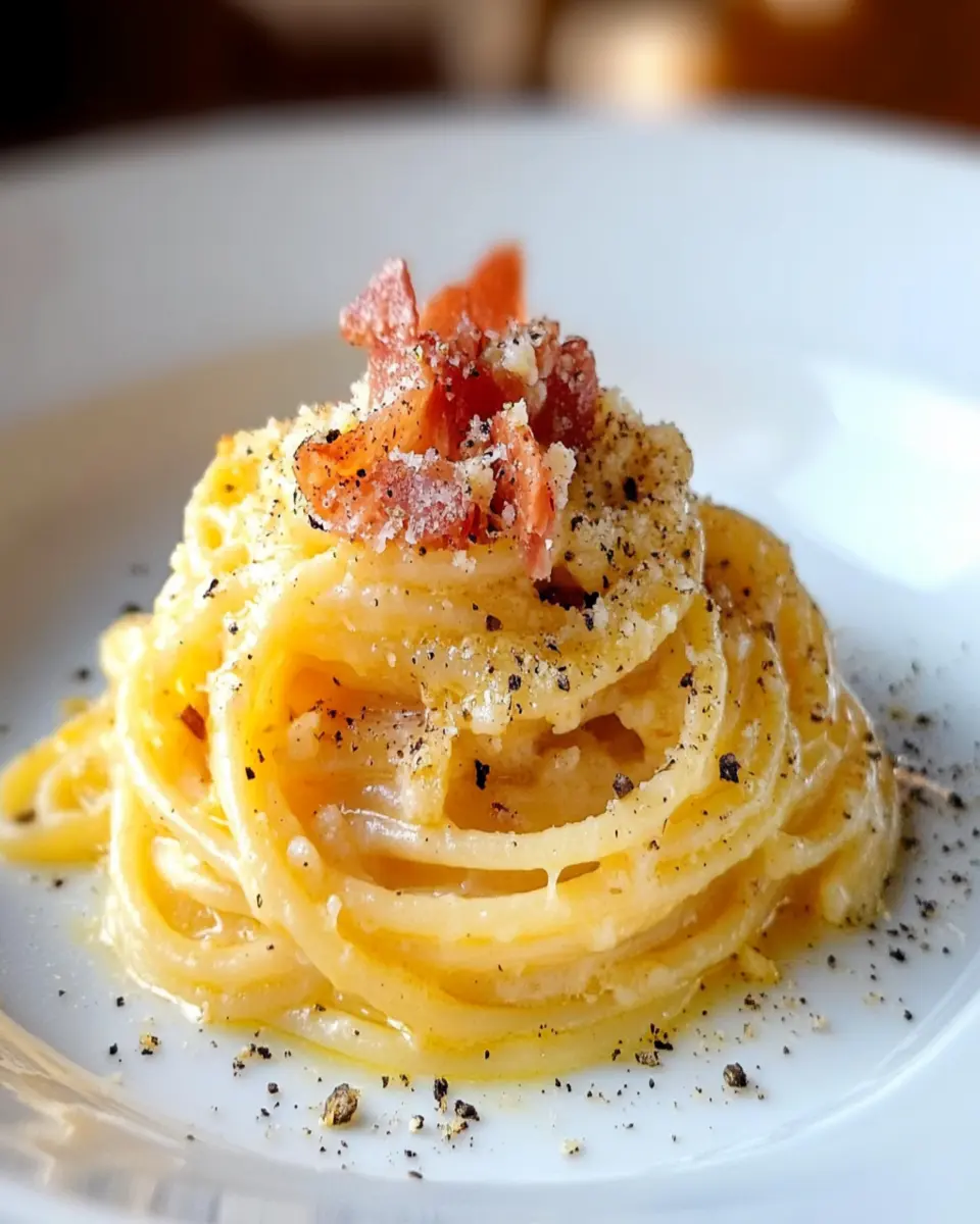 Authentic Pasta Carbonara First Image First Image