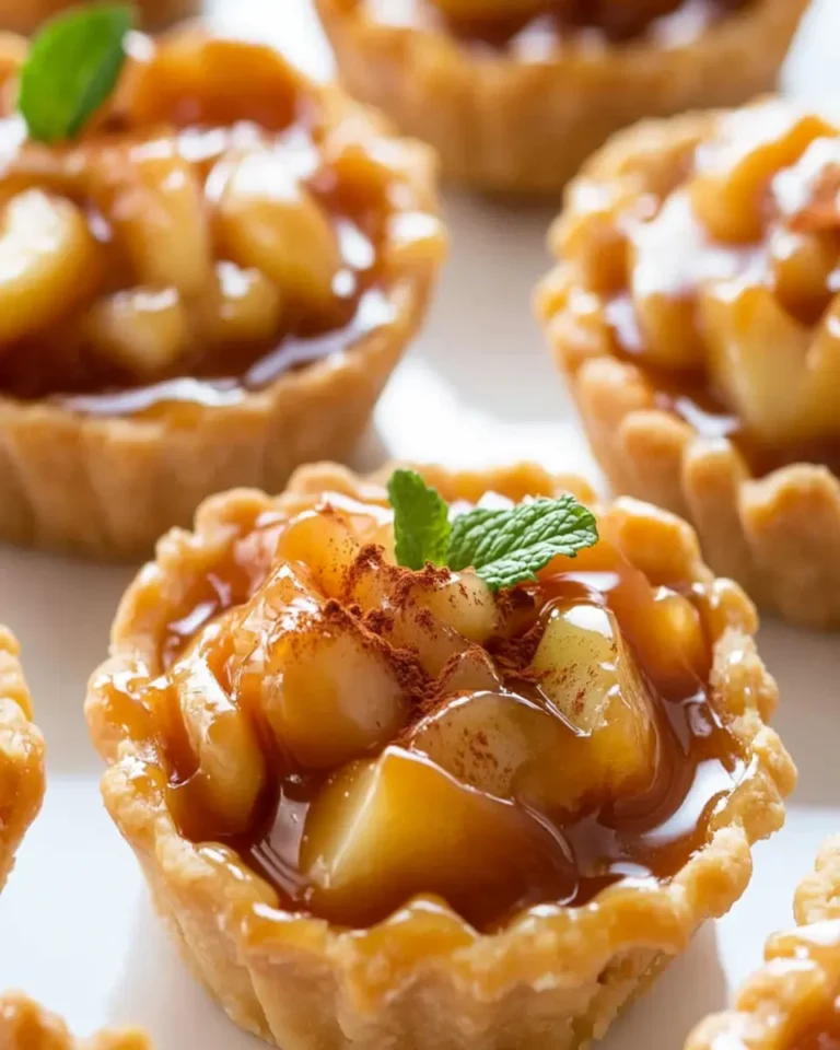 Caramel Apple Tartlets First Image First Image
