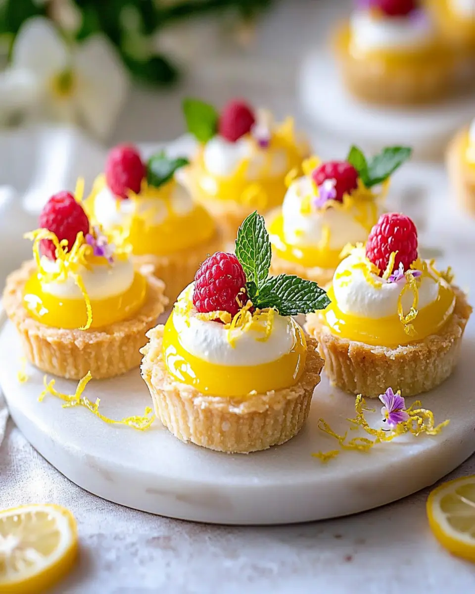 Mini douceurs citron sans gluten First Image First Image