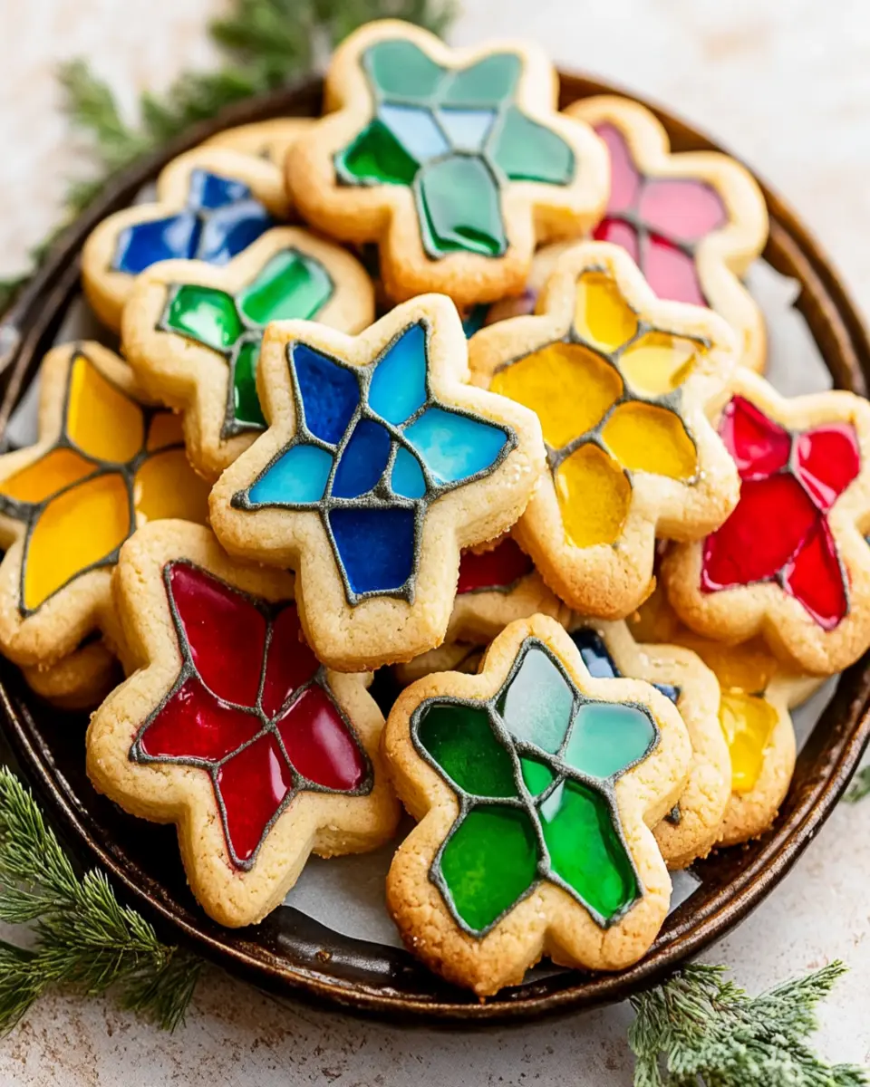 Stained Glass Cookies First Image First Image