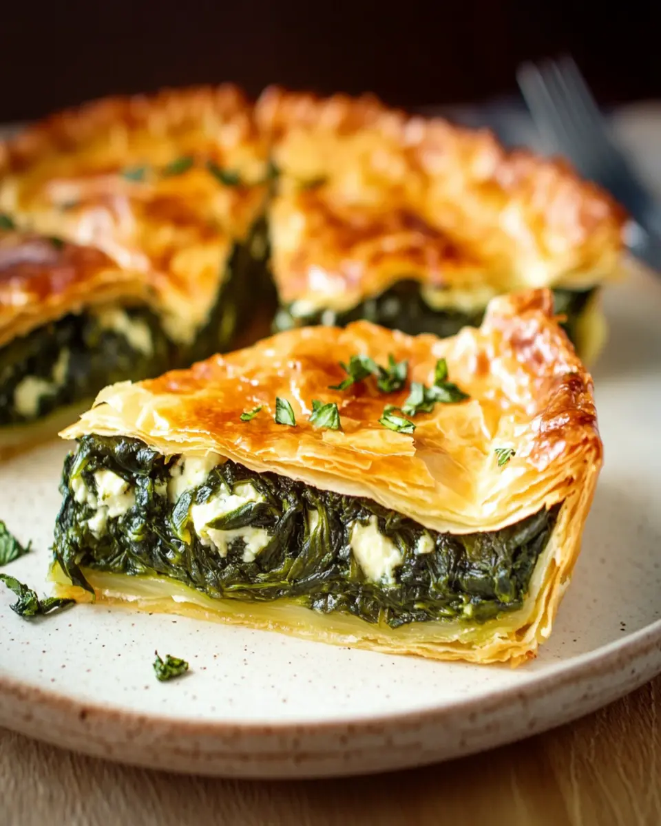 Keto Greek Spinach Pie First Image First Image