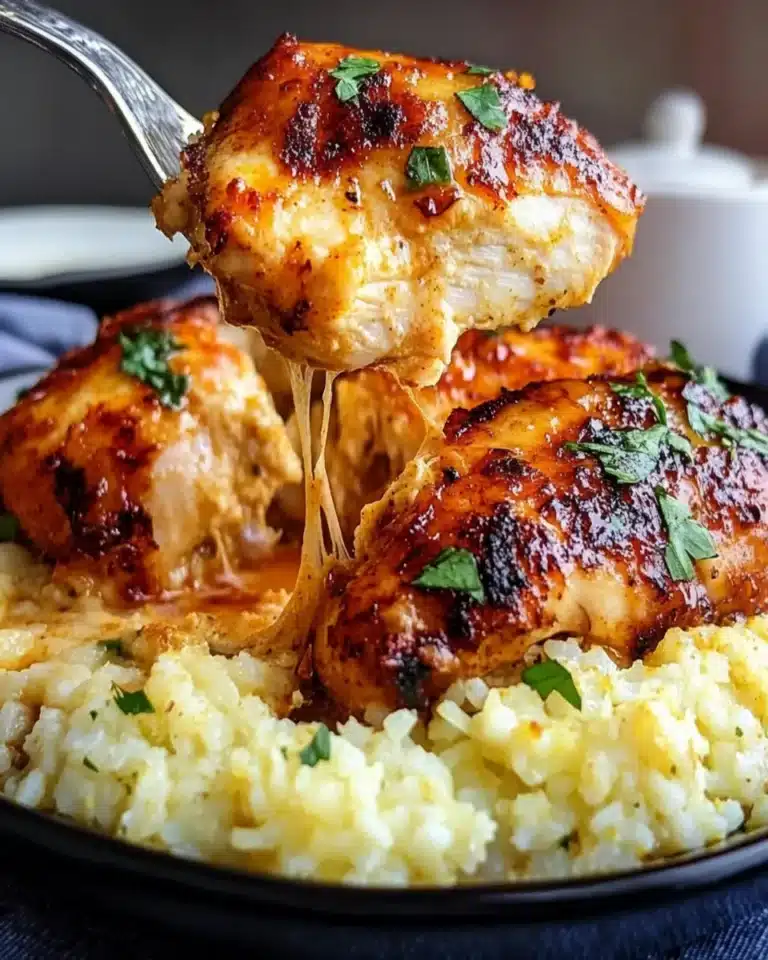 Macau-Style Baked Portuguese Chicken with Cauliflower Rice First Image First Image