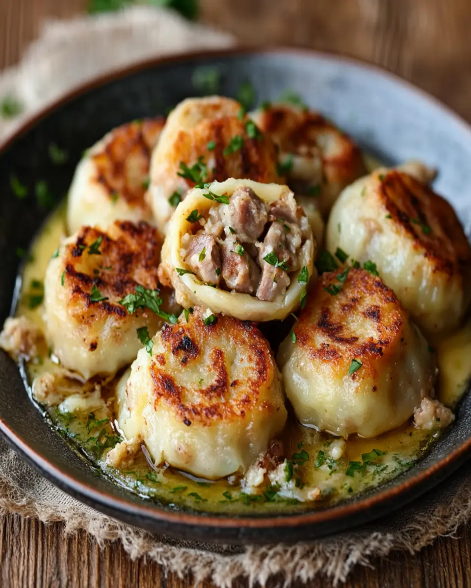 Lithuanian Meat-Stuffed Potato Dumplings First Image First Image