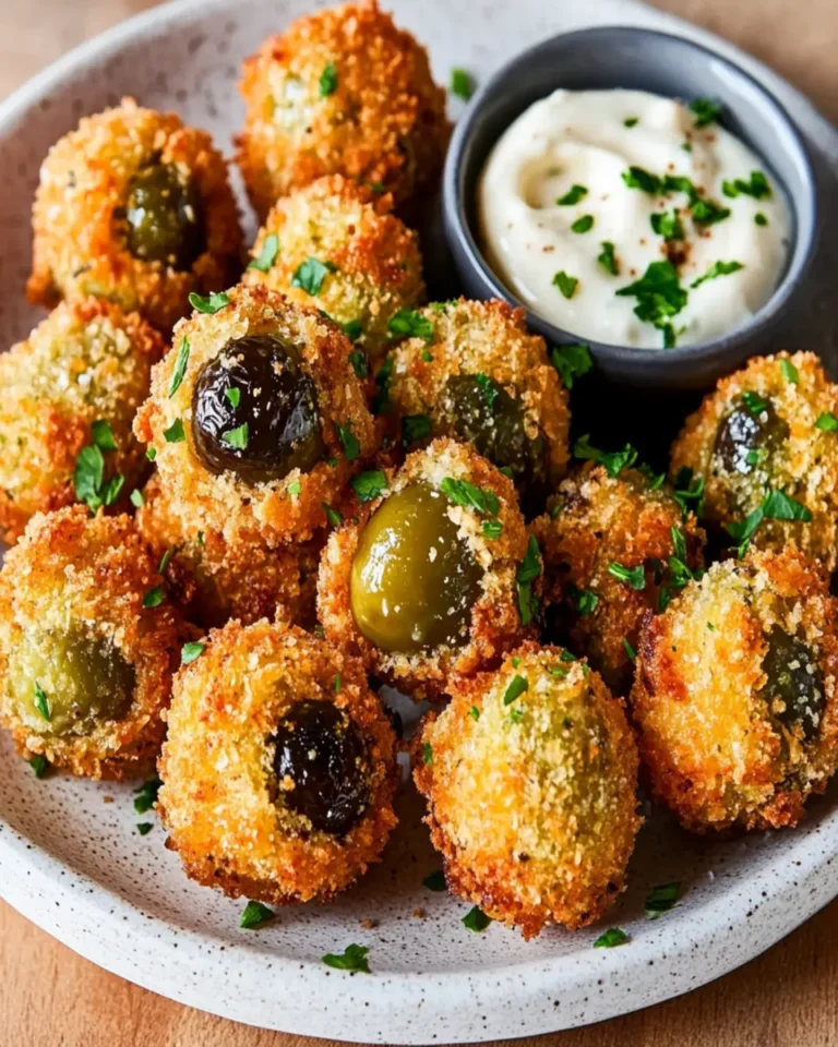Keto Fried Olives with Garlic Aioli First Image First Image